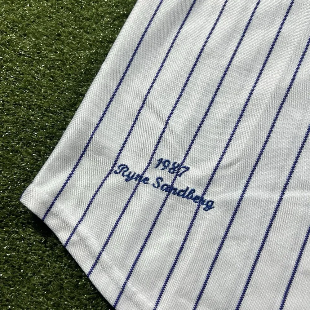 Mitchell & Ness Cubs Ryne Sandberg Baseball Jersey Size XL NWT